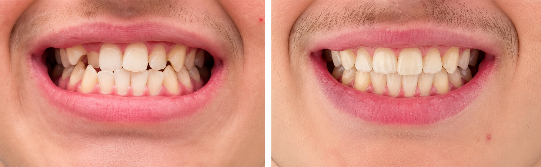 Daniel R. — Crossbite Correction before and after Invisalign at Erskine Park Dental